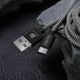 Kabel USB Dux Ducis USB-A - USB-C 3 m Czarny (6934913096635) 5
