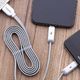 Kabel USB Remax USB-A - microUSB + Lightning 1 m Srebrny (1573-74475_20190322105539) 4
