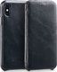 moVear Etui Skórzane slim Apple iPhone Xs / iPhone X czarne pokrowiec MOVEAR Standard 1