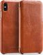 moVear Etui Skórzane slim Apple iPhone Xs MAX brązowy pokrowiec MOVEAR Standard 1