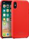 moVear Etui silikon iPhone X moVear silkyCase Czerwony Standard 1