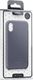 moVear Etui silikon iPhone X moVear silkyCase Grafitowy Niebieski Standard 5