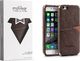 moVear Skórzane Etui Wsuwka iPhone 6 / 6s moVear backCover J, Brązowy Standard 4