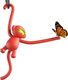 Baseus Baseus Car Mount Holder Monkey Shaped red uniwersalny 1