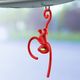 Baseus Baseus Car Mount Holder Monkey Shaped red uniwersalny 6