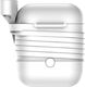 Baseus Etui ochronne do AirPods + Strap białe 3