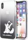 Karl Lagerfeld Karl Lagerfeld KLHCPXCFNRCBK iPhone X/Xs hardcase czarny/black Choupette Fun uniwersalny 1