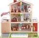 Hape Duży Drewniany domek dla lalek z wyposażeniem 2