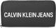 Calvin Klein Calvin Klein Jeans Sculpted Logo Large Zip Around - Portfel Damski - K60K605266 001 Uni 4