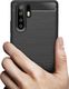 Hurtel Carbon Case elastyczne etui pokrowiec Huawei P30 Pro czarny uniwersalny 3