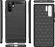 Hurtel Carbon Case elastyczne etui pokrowiec Huawei P30 Pro czarny uniwersalny 6