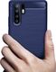 Hurtel Carbon Case elastyczne etui pokrowiec Huawei P30 Pro niebieski uniwersalny 3