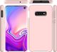 Hurtel Silicone Case elastyczne silikonowe etui pokrowiec Samsung Galaxy S10e różowy uniwersalny 5