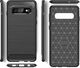 Hurtel Carbon Case elastyczne etui pokrowiec Samsung Galaxy S10 niebieski uniwersalny 2