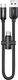 Kabel USB Baseus Baseus kabel 2w1 U-Shaped USB-C micro USB 2.4A czarny uniwersalny 1