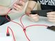 Kabel USB Rock Space Kabel Rock Hi-Tensile 3w1 3A 1,2M USB-C + Lightning + Micro Czerwony uniwersalny 4
