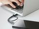 Kabel USB Rock Space USB-A - USB-C 1 m Szary (457) 5