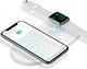 Ładowarka Baseus Smart 2in1 indukcyjna QI iPhone Apple Watch Biała 5