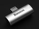 Adapter USB Baseus L46 Lightning - Lightning x2 Srebrny  (BRA008294) 3