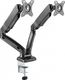 Icy Box Uchwyt biurkowy na 2 monitory do 27" (IB-MS304-T) 1