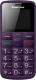Telefon komórkowy Panasonic KX-TU110 Dual SIM Fioletowy 1