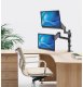 Manhattan Uchwyt biurkowy na 2 monitory 17" - 32" (461597) 5