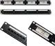 Qoltec Patch panel 24 porty | kat.6 UTP | Czarny 2