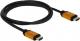 Kabel Delock HDMI - HDMI 1.5m pomarańczowy (85728) 1