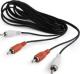 Kabel Gembird RCA (Cinch) x2 - RCA (Cinch) x2 3m czarny (CCAB-2R2R-10) 1