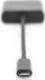 Adapter USB Digitus USB-C - HDMI Czarny  (DA-70852) 1