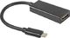 Adapter USB Lanberg USB-C - HDMI Czarny  (AD-UC-HD-01) 2