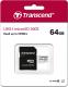 Karta Transcend 300S MicroSDXC 64 GB Class 10 UHS-I/U1  (TS64GUSD300S-A) 1