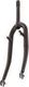 Italbike Widelec 28" trekking 1" 25,4x240x100 mm gwintowany stalowy czarny uniwersalny 1