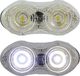 XC Light Lampa przednia XC-151W 2 diody Led 0,5W 3