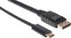 Kabel USB Manhattan USB-C - DisplayPort 1 m Czarny (152471) 3