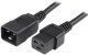 Kabel zasilający Manhattan IEC320 C19 na C20 16A 2m czarny 1