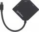 Adapter AV Manhattan DisplayPort Mini - HDMI - D-Sub (VGA) - DVI-I czarny (207720) 3