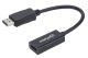 Adapter AV Manhattan DisplayPort - HDMI czarny (151634) 1