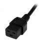 Kabel zasilający Manhattan Kabel zasilający IEC320 Schuko na C19 16A 2,5m czarny 3
