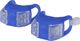 XC Light Zestaw lamp XC Light 1000F silikonowe, 2-Led,3 funkcje, niebieskie uniwersalny 1