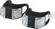 XC Light Zestaw lamp 1000F silikonowe, 2-Led,3 funkcje, czarne 1