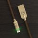 Kabel USB Mcdodo Knight Series Auto Disconnect Lightning Cable 1.2m Gold 4