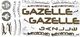 DAN Kalkomania KR-4 GAZELLE zestaw uniwersalny 1