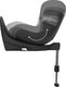 Fotelik samochodowy Cybex Fotelik Cybex Sirona S I-Size Manhattan Grey | Mid Grey (ISOFIX, Pasy samochodowe; 0 - 18 kg; kolor szary) 4