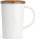 Bredemeijer Kubek Bredemeijer Bamboo B0012 (400 ml; kolor biały) 1