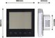 Acurel Dotykowy termostat WiFi regulator sterownik biały 3A uniwersalny 6