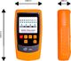 Benetech Przeciwzakłóceniowy tester sieci RJ11 / RJ45 (GM62) 8