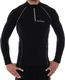 Brubeck Bluza czarna r. M (LS1060) 1