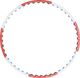 SMJ sport Hula-Hop z kulkami Anion 1 czerwone 105cm 1