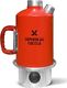 Kuchenka czajnik turystyczny Survival Kettle czerwona - zestaw ze stalowym paleniskiem uniwersalny 2